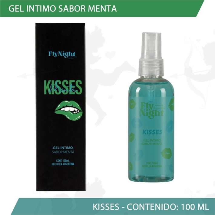 Cód: CR KISSES MENTA - Lubricante Comestible Menta 100 ml - $ 9800